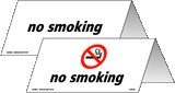 No Smoking Tent Cards