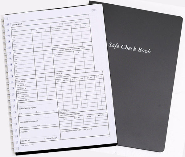 Safe Check Book – Charisma Pads