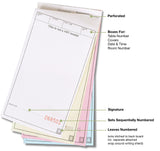 4 Part Carbonless Waiters Pads