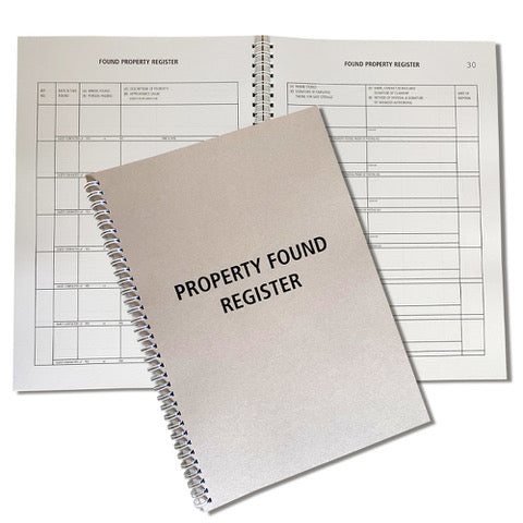 Property Found Book